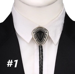 Custom Bolo Tie for Men – Western Cowboy Necklace, Personalized Gift