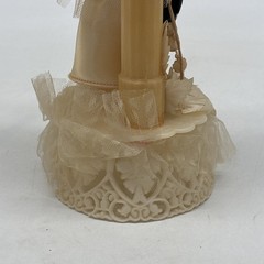 VTG 1959 Wedding Cake Topper; Bride & Groom Coast Novelty Manufacturing Co. USA!
