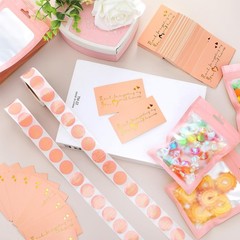 Leelosp 2280 Pcs Pink Thank You Cards and Stickers Small Business Wedding Han…