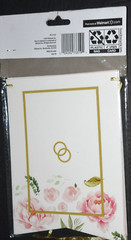 LARGE BRIDAL SHOWER BANNER, 10 x (5.5 in x 7.5 in) = 6 Feet, Brand New & Sealed