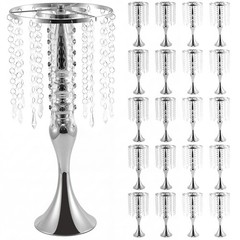 Metal Candle Holder Reusable Multi-Purpose for Tabletop Flower Arrangement