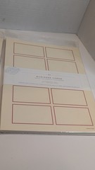 Lot of 2 Gartner Studios Red Border Printable Business Cards 250 Count Each New