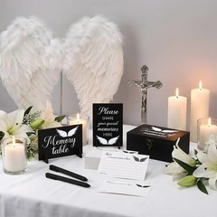 112 Pcs Celebration of Life Memory Cards Set Share a Memory Cards with Box 2 …