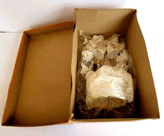 Vintage 1950s Bride & Groom Wedding Cake Topper w/Original Box Custom Built