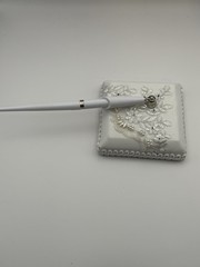 Wedding Guest Pen Studio His & hers. 2018 456491. White With Beautiful Design
