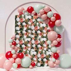 6PCS Artificial Flower Wall Panels Rose Wedding Bouquet Floral Decor 60*40cm