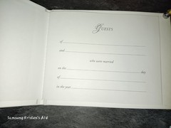Hallmark Precious Moments Wedding Guests Sign In Album & Pen / New Unused 2004