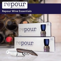 Repour Wine Essentials Combo Pack – Premium standard, Mahogany 10