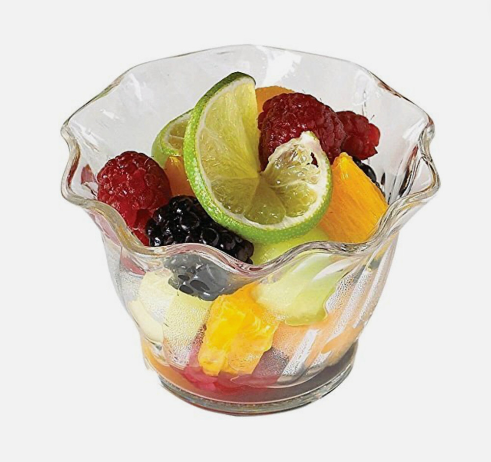 Cambro 5 oz Clear Swirl Bowl, Case of 24