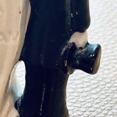 Antique Porcelain Wedding Cake Top Bride and Groom Occupied Japan
