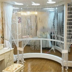 BRAVECOW 200Pcs/Set K9 Glass Crystal Garland Strands Hanging Chandelier Gem