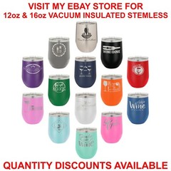 Personalized Wine Glass Laser Engraved Wedding Party Gifts Glasses Custom Gifts