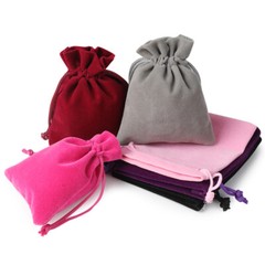 Velvet Bags Jewelry Packing Wedding Party Favors Gifts Drawstring Candy Pouches
