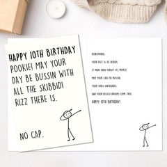 10th Birthday Card,10 Year Old Birthday Gifts & Decorations for Boys Girls So…