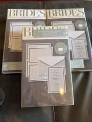 Wedding Black White Brides Party Invitation Envelopes Place Cards Accessories
