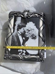 Wedding Album ~ Royal Limited Brushed Metal Photo Frame 4×6- 80 Pages + NEW