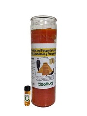 Wealth and Prosperity Dressed Candle Kit – Abundancia Y Prosperidad
