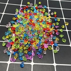 100/200pcs Crystal Transparent Fake Crushed Ice Stones Party Wedding Decorations