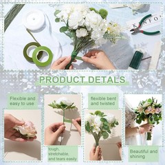 Luxury Slaplet Wrist Corsage Kit – Includes Bracelets, Pins & Floral Supplies