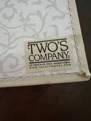 Two’s Company – Our Wedding Day Album Memory Book