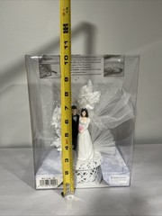 Vintage Bakery Crafts Wedding Cake Topper Traditions Bride Groom NIB USA 171W