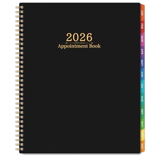 2026 Appointment Book – Daily Planner 2026 from Jan. 202 – Dec. 2026, 30