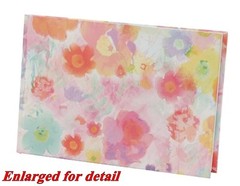 NIB David Tutera WEDDING or PARTY GUEST BOOK Garden Romance Watercolor Florals