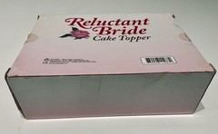 Accoutrements Reluctant Bride Wedding Cake Topper Ball and Chain Funny Vintage