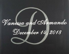 Black Aisle Runner Wedding Isle Runner Black Fabric Runner Personalized Decor