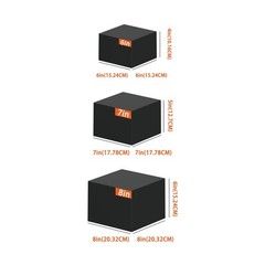 Black Acrylic Display Riser Stackable Acrylic Display Riser Lightweight