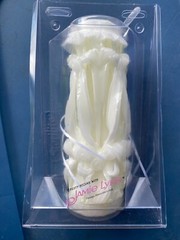 New Lillian Rose Pearl Unity Wedding Ceremony Pillar Candle NOS Hearts Lace