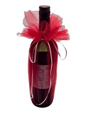 Scalloped Tulle Circles 24″ d Wedding Favor Wrap for cups bottles boxes – 25pcs