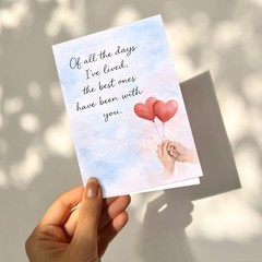 Father’s Day Card for Husband from Wife, Romantic Fathers Day Card for Hus