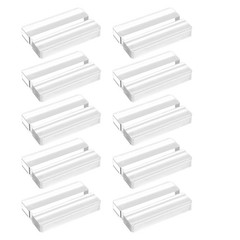 10 Pcs Card Display Stand Sign Holder Clear Acrylic Birthday Exhibition