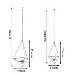 Geometric Candle Holders Hanging Decorations Party Events Wedding Centerpieces