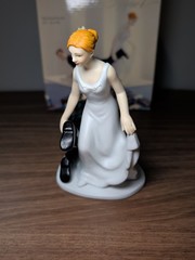 WeddingStar Escaping Groom Porcelain Wedding Cake Topper Bride Groom NEW in Box
