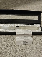 Oleg Cassini Crystal Cake Knife Cutter Slicer wedding special occasion.