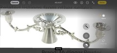 Mullingar Pewter Irish Wedding Candlestick Holder Claddagh Candelabrum 9″ Wide