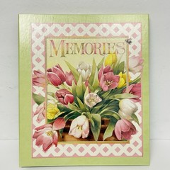 VTG Hallmark Memories Photo Post Bound Album Lot 1970s/90s Rainbow Girl Floral
