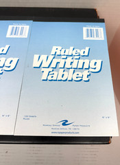 Set of 3 Roaring Spring Paper Ruled Writing Tablet, 6 x 9 Inches 100 Sheets Wide