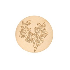 Yoption Wax Seal Stamp Kit, Eucalyptus Sealing Stamp with Gold Red Silver Sea…