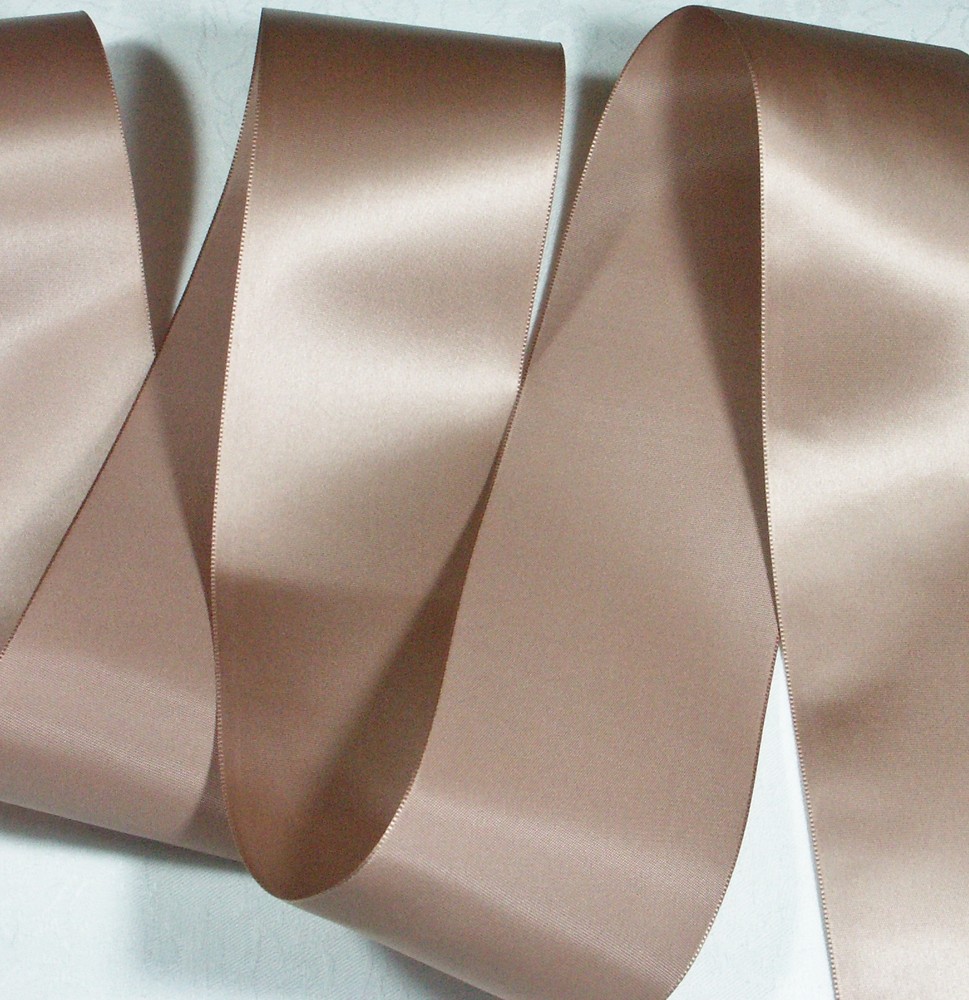 72mm x 5 metres Single Sided Satin Ribbon 41 Colours Available Blanket Floral