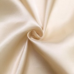 6 Beige SATIN UNIVERSAL CHAIR COVER for Wedding Banquet Reception Decorations