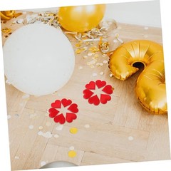 Heart Shape padded satin petals  Scatter for Valentine’s Day Wedding Decorations