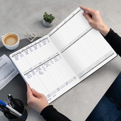 Clever Fox Income & Expense Tracker Large – Accounting & Bookkeeping Ledger Book