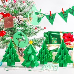 Uncle Paul 40 Sheets Christmas Green Letter Size [40 Sheets],