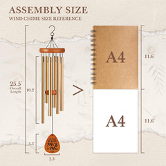 Wedding Engagement Gifts for Couples, Mr and Mrs Gift Windchimes, Gift for Newly