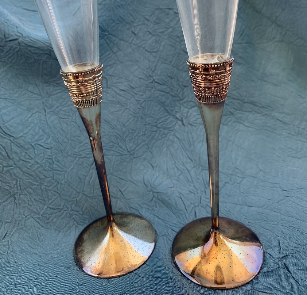 Vera Wang With Love Toasting Flutes Champagne Flute Pair Wedgwood Wedding