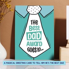 Mirror Greeting Card for Dad – Gift for Dads on Father’s Day