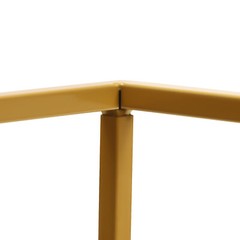 Wedding Flower Stand, Gold Flower Holder, Rectangular Flower Rack